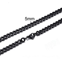 Thumbnail for Men's Stainless Steel CUBAN LINK Chain Necklace