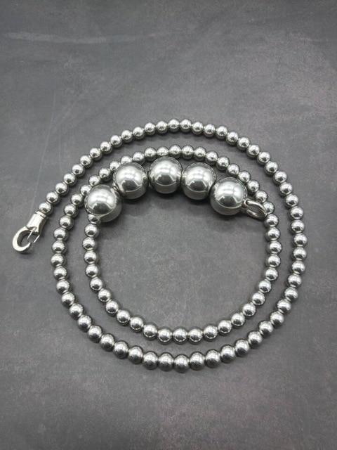 Stainless Steel Edc LARGE BALL Multi Purpose Bracelet /Necklace -4 Ball Options