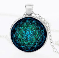 Thumbnail for New Flower of Life Mandala Pendant Necklace