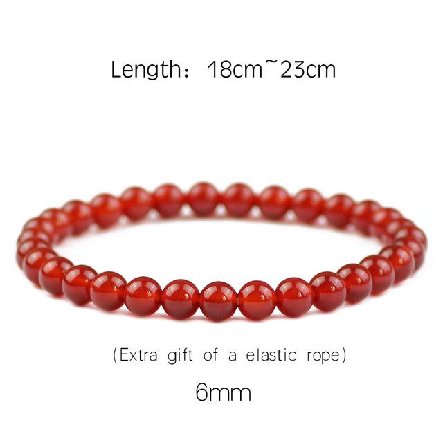 Natural Orange Carnelian CHAKRA TICKLING Bracelet