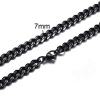 Thumbnail for Men's Stainless Steel CUBAN LINK Chain Necklace