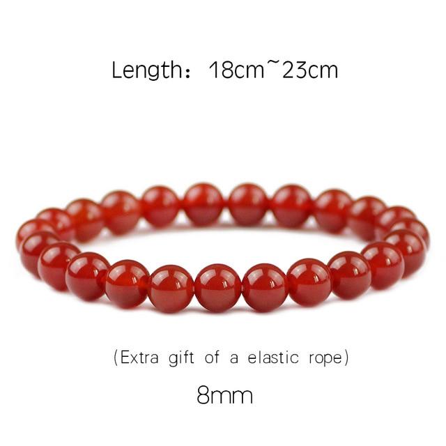 Natural Orange Carnelian CHAKRA TICKLING Bracelet