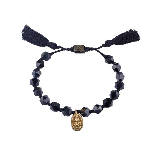 Handmade THAI Style RETRO BUDDHA Pendant & Faceted Stone Bracelet-7 options