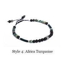 Thumbnail for Natural Onyx Black Obsidian Minimalist Bracelet (4 Styles)