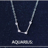 Thumbnail for THAI SILVER Zodiac Constellation Pendant Necklace