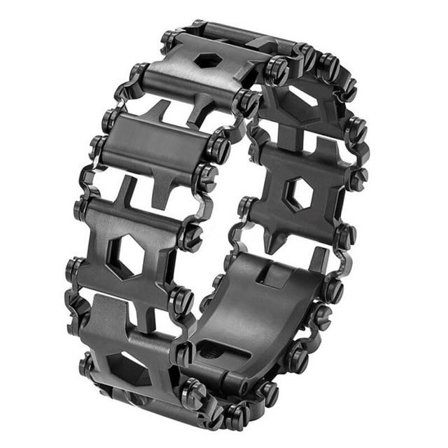 Stainless Steel 29-IN-1 Multifunctional TOOLBOX Bracelet