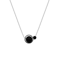 Thumbnail for Sterling Silver Black Onyx 'DETERMINATION' Necklace