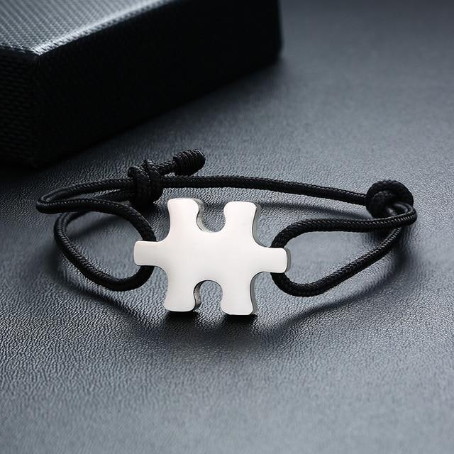 Customizable 'CONNECTED' Rope Bracelet