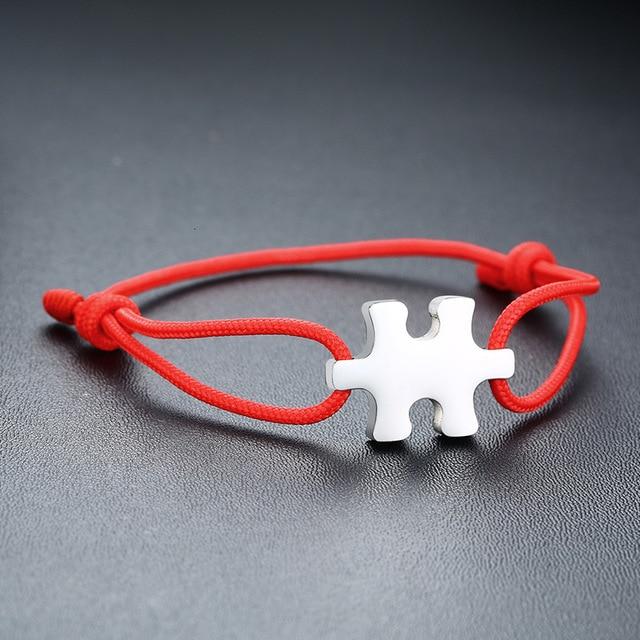 Customizable 'CONNECTED' Rope Bracelet