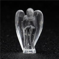 Thumbnail for Natural Stone Carved Angel Healing Crystal