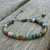 Thumbnail for AMAZONITE & other Natural Stones  ABACUS Bead CALMING Men's Bracelet