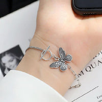 Thumbnail for THAI SILVER Butterfly 'RENEWAL' Bracelet