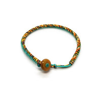 Thumbnail for Tibetan Buddhist Rope Bracelet with Tiger Eye Stone Bead- 24 Multi Rope & Mix Color Choices
