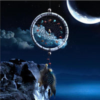 Thumbnail for Indian Style Dream Catcher  with Feather Pendant