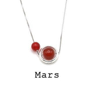 Thumbnail for 925 Sterling silver SOLAR SYSTEM  Necklace- Choose your Fav PLANET!