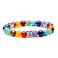 Thumbnail for 7 Chakra Balancing OM Bracelet