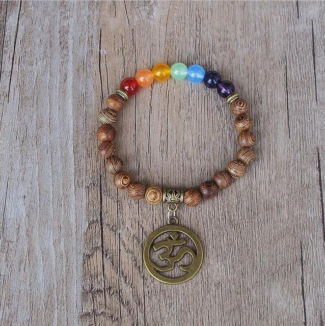 Handmade 7 Chakra Balancing and Luck Bracelet