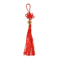 Thumbnail for Red Chinese Knot Feng Shui Wealth Success Coins Decor