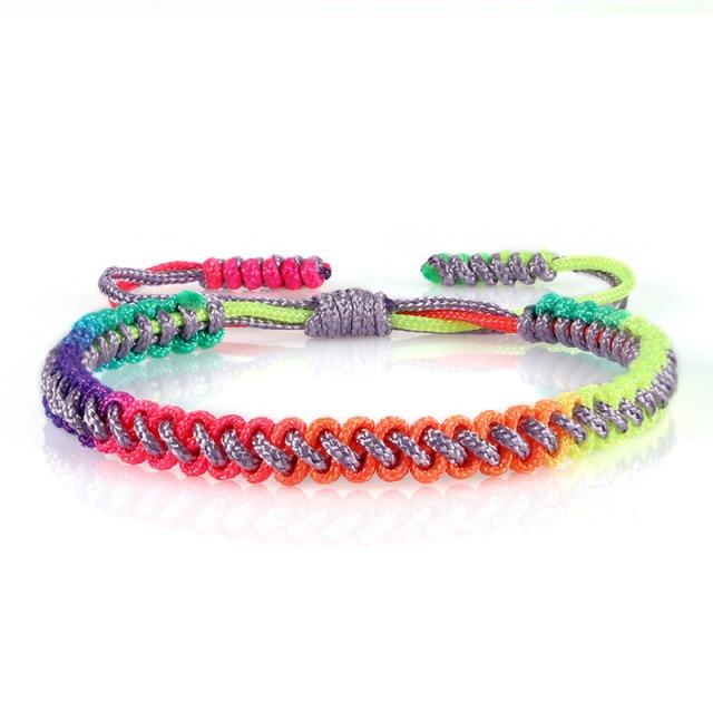 Fun Rainbow Rope Bracelet Styles!