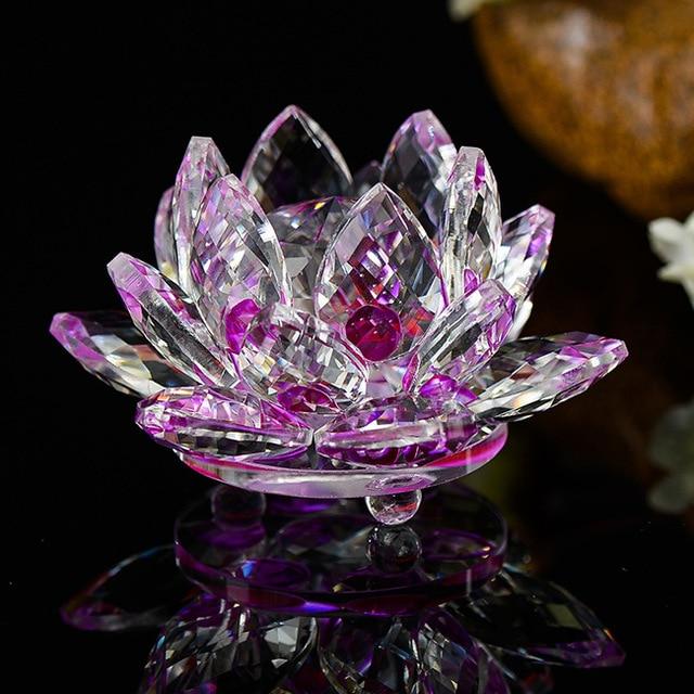 Feng Shui Quartz Crystal Lotus ENERGY AMPLIFIER