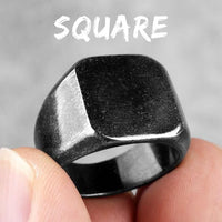 Thumbnail for Men's Retro Stainless Steel Rings - 14 Styles