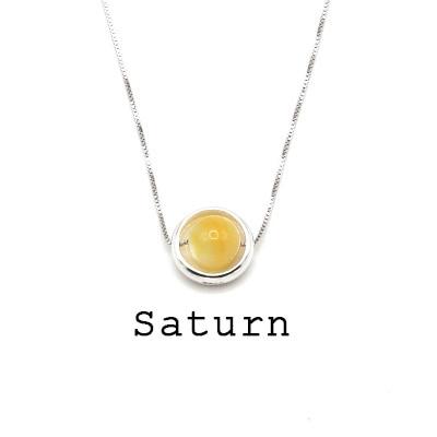 925 Sterling silver SOLAR SYSTEM  Necklace- Choose your Fav PLANET!