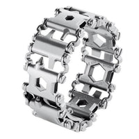 Thumbnail for Stainless Steel 29-IN-1 Multifunctional TOOLBOX Bracelet