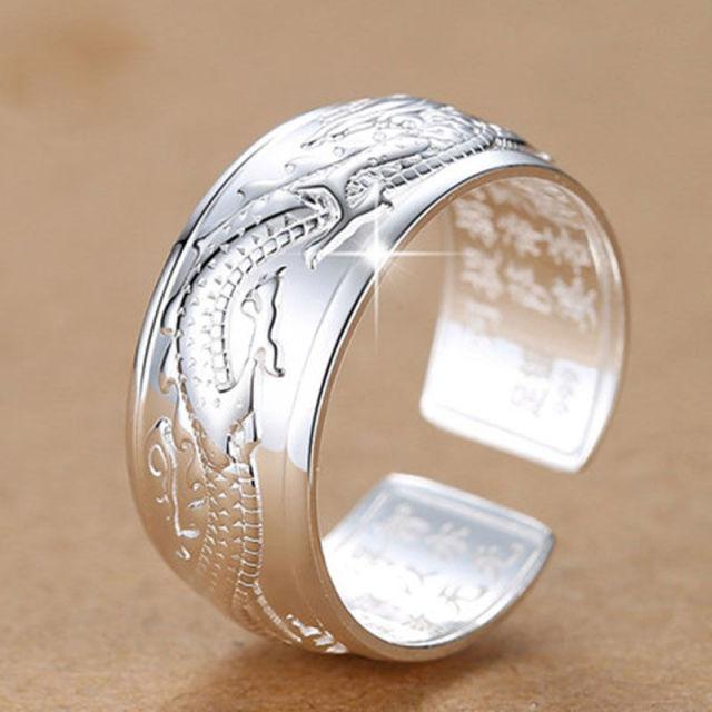 THAI SILVER Dragon 'NOBILITY' Ring