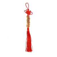 Thumbnail for Red Chinese Knot Feng Shui Wealth Success Coins Decor