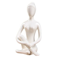 Thumbnail for Abstract Glazed Ceramic YOGA Figurine- 12 Poses Available-BUY 2, GET a 3RD FREE!