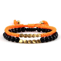 Thumbnail for Ethnic Tibetan Handmade Natural Stone 2pc Bracelet Sets - 35 Styles