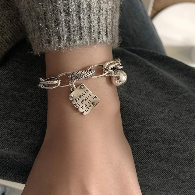 THAI SILVER Familia 'LOYALTY' Bracelet