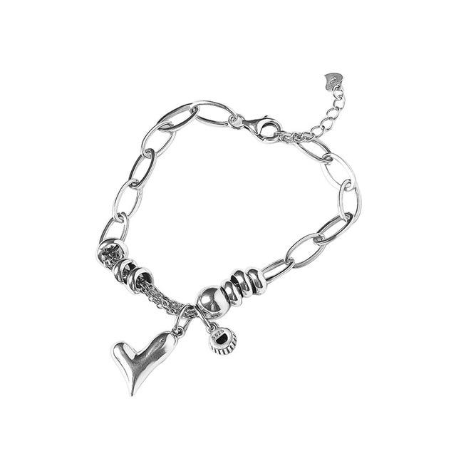 THAI SILVER- L FOR LOVE Bracelet