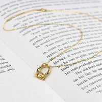 Thumbnail for THAI SILVER Knot 'FOREVER' Necklace