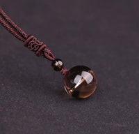 Thumbnail for Knotted Rope Natural  Stone Balance and Healing Necklace