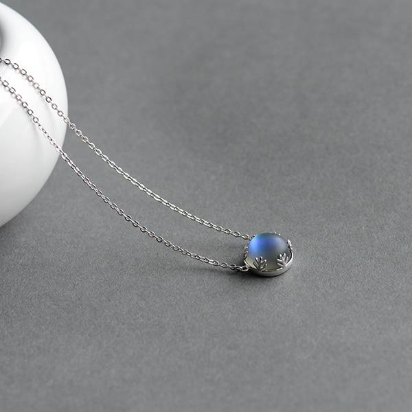 925 Sterling Silver 'AURORA LIGHTS' Crystal Necklace