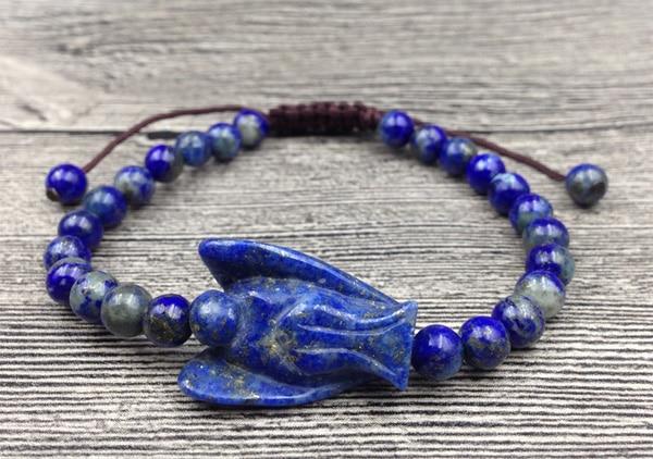 Pyrite,Lapis, Jasper & Tiger Eye GUARDIAN ANGEL bracelet