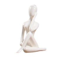 Thumbnail for Abstract Glazed Ceramic YOGA Figurine- 12 Poses Available-BUY 2, GET a 3RD FREE!