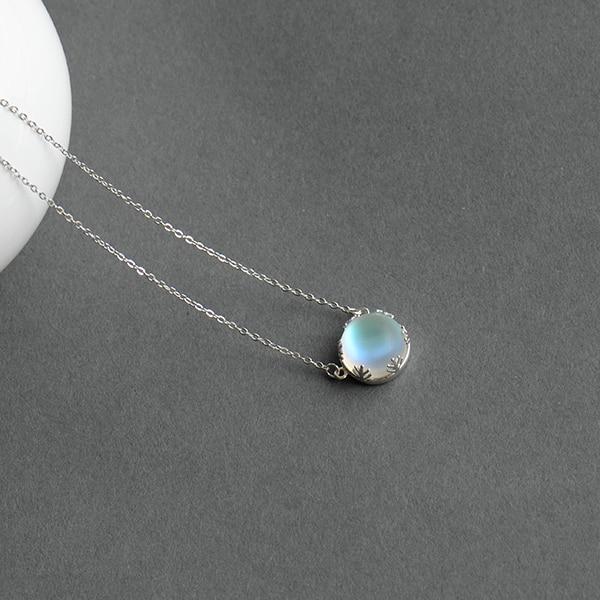 925 Sterling Silver 'AURORA LIGHTS' Crystal Necklace