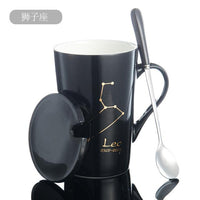 Thumbnail for Zodiac Constellation Mug with Stainless Spoon