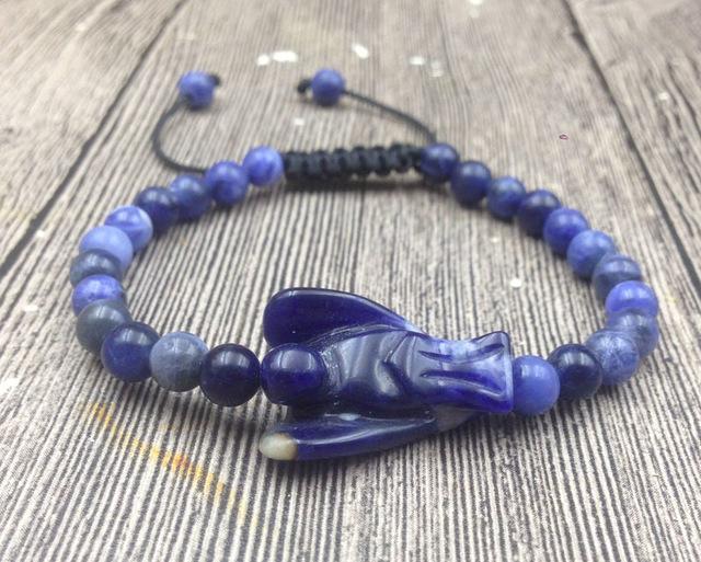 Pyrite,Lapis, Jasper & Tiger Eye GUARDIAN ANGEL bracelet