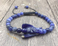 Thumbnail for Pyrite,Lapis, Jasper & Tiger Eye GUARDIAN ANGEL bracelet