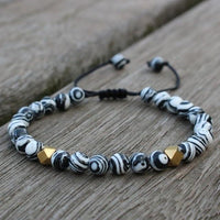 Thumbnail for Men's 6mm Natural Stone ENERGY  Bracelets-12 Different Stone choices.