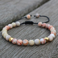 Thumbnail for Men's 6mm Natural Stone ENERGY  Bracelets-12 Different Stone choices.