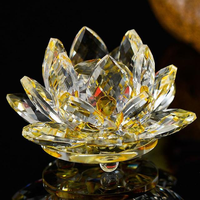 Feng  Shui  Crystal Lotus Flower