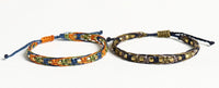 Thumbnail for Handmade Ethnic Tibetan Waterproof Wax & Copper Bead 'RESOLVE' Lucky Rope Bracelet