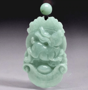 2024 - Year of The DRAGON ! Carved Natural Burmese Jadeite Necklace - Choose your Animal!