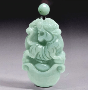 2024 - Year of The DRAGON ! Carved Natural Burmese Jadeite Necklace - Choose your Animal!