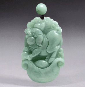 2024 - Year of The DRAGON ! Carved Natural Burmese Jadeite Necklace - Choose your Animal!