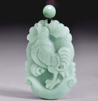 Thumbnail for 2024 - Year of The DRAGON ! Carved Natural Burmese Jadeite Necklace - Choose your Animal!